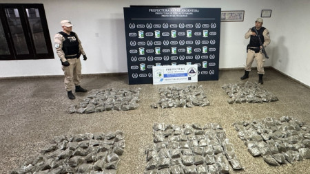 Incautan más de 91 kilos de droga y detuvo a cuatro personas en el interior de Corrientes